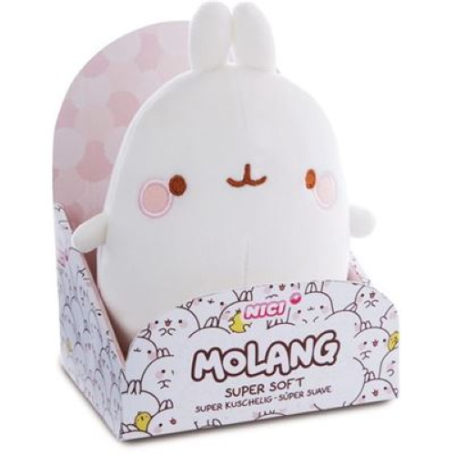 Molang Hase Kuscheltier in Weiß mit Geschenkverpackung, 24 cm