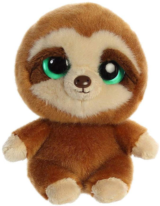 Kleines Faultier-Kuscheltier mit großen Augen, 12 cm
